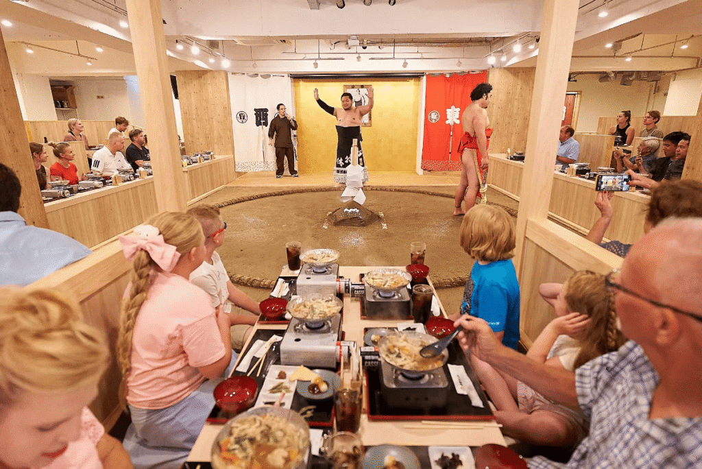 Tokyo Dining Spot Brings Sumo Culture to Tourists